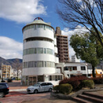 中央公園側から見たホテル